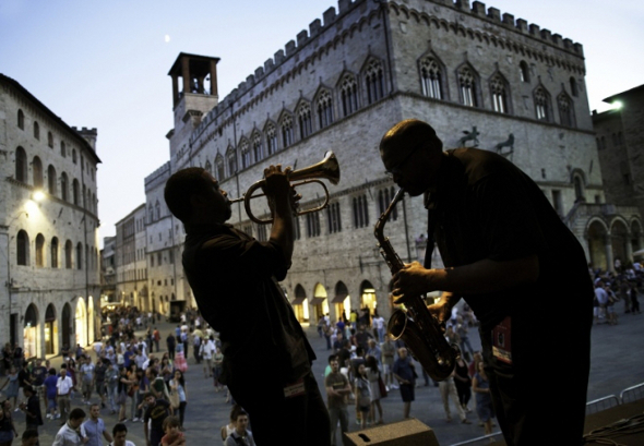 Umbria Jazz is de belangrijkste Italiaanse jazz festival, opgericht in 1973, die jaarlijks plaatsvindt in Perugia, in juli.